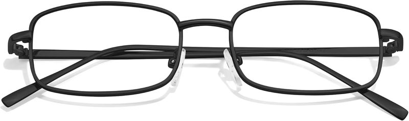 HASFOX Store ® Metal Rectangle Eyewear Frames Clear Lens Fake Glasses Non Prescription, Y2K Style & Office-Siren Aesthetic E8733 - Image 1